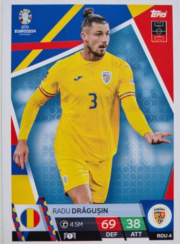 Tarjetas coleccionables Topps UEFA EURO 2024 Match Attax tarjetas base elegir - Imagen 41 de 169