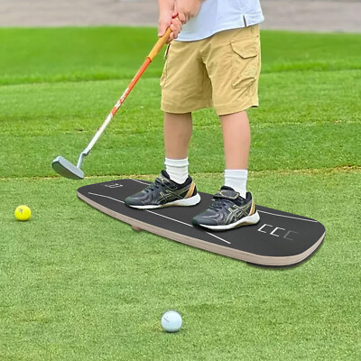 Golf Swing Pressure Plate Weight Shift Balance Board Golf Swing Trainer Training
