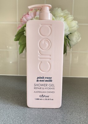 Ciroa ~ Rosa Rose & Hafer Milch Duschgel Reparatur & Hydrat 1000ml