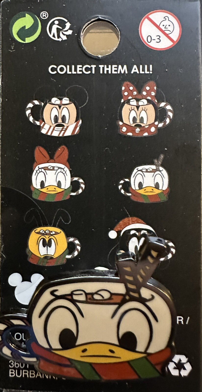 Loungefly Disney Mickey & Friends Cocoa Mug Pin Blind Box - Donald Duck