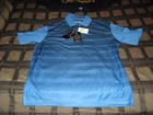 2 PGA TOUR AIRFLUX GOLF SHIRTS - 100% POLYESTER - MEDIUM - NEW WITH TAGS — photo 1