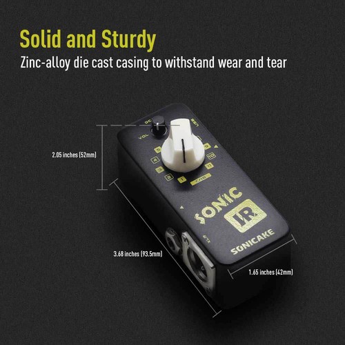 Sonicake Guitar Effects Pedal Overdrive Reverb Phaser Chorus Delay Fuzz Bass - Picture 75 of 141