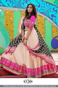 multicolor lehenga designs
