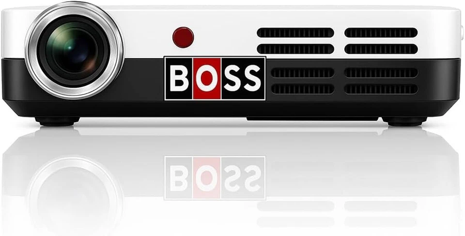 4K UHD Boss S7 Projector - 3D Ready, 7000 Lumens, Ideal for Home Cinema & Gaming - Image 4 of 4