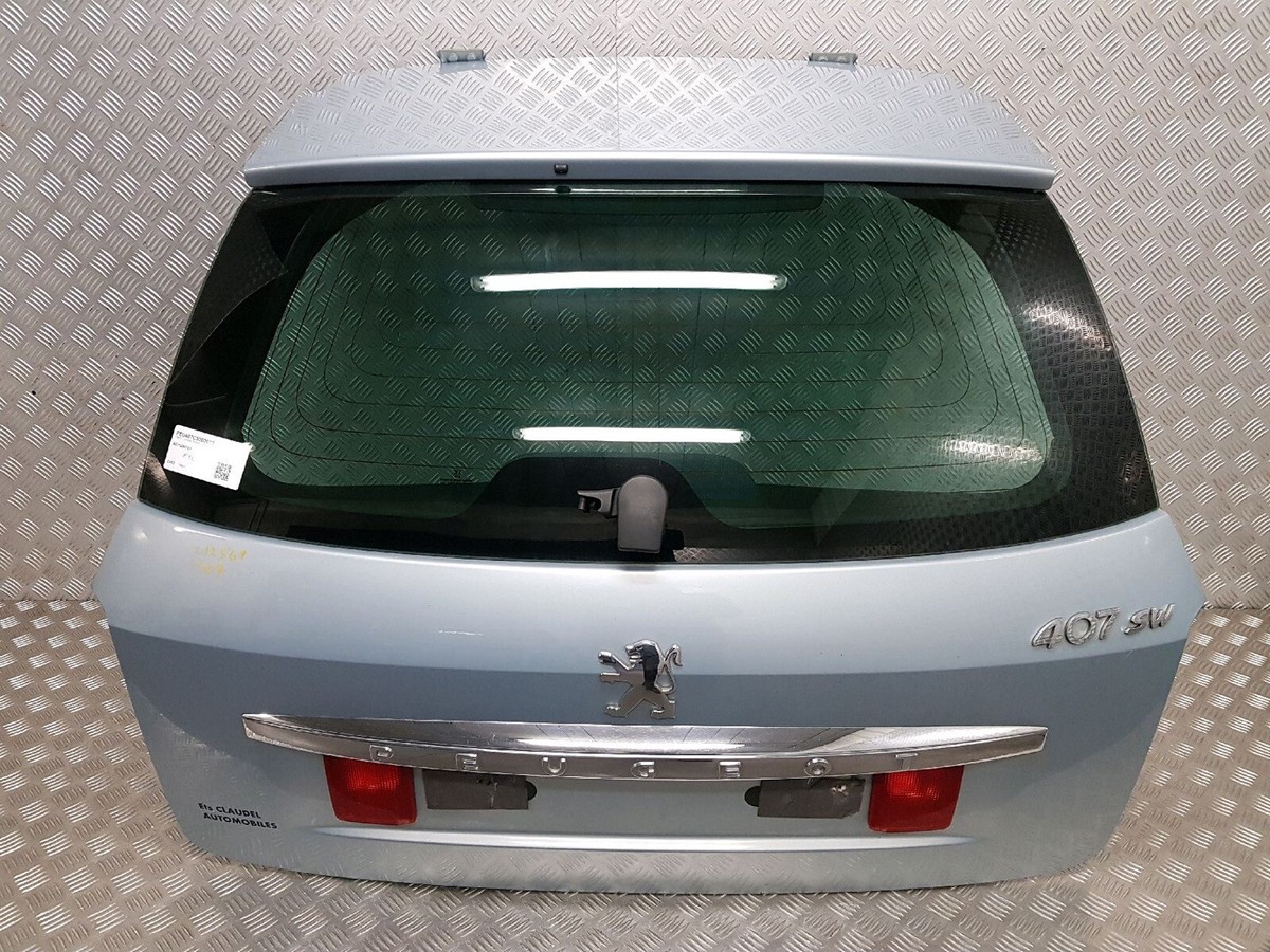 Bac De Coffre Compatible Peugeot 407 Berline 2004-2010 - Avec Rebord Haut Protection Antichoc
