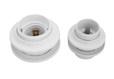 Lampenfassung E14 ø 35,5mm Einbau 35,5mm Anschluss Flachstecker 6,3mm Lampenfassung E14 ø 35,5mm Einbau 35,5mm Anschluss Flachstecker 6,3mm