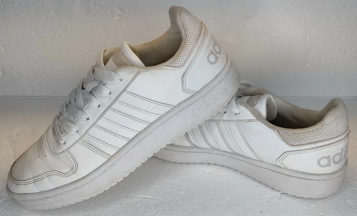 Adidas hoops 2.0 store white womens