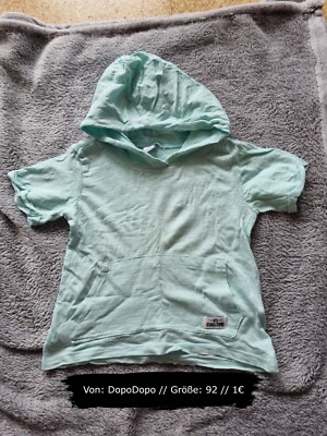 T-Shirt mit Kaputze von DopoDopo Größe 86