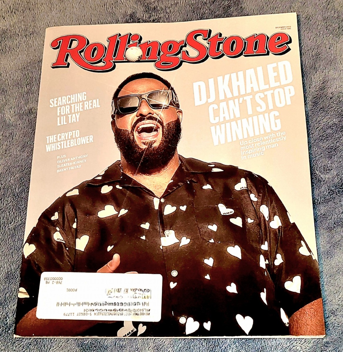 DJ Khaled Lil Tay Beyonce Rolling Stone Magazine Dec 2023 Excellent  Condition