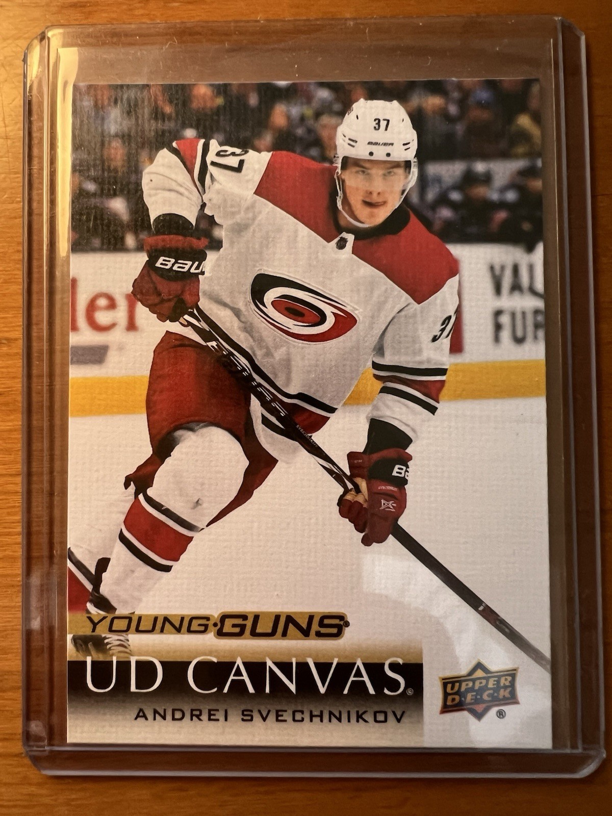 Andrei Svechnikov 2018-19 Upper Deck Canvas YOUNG GUNS #C119-Hurricanes