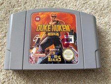 Thumbnail of ebay&reg; auction 117372951348 | Duke Nukem 64 Nintendo 64 Game Cartridge Only PAL Cart & Protector Case