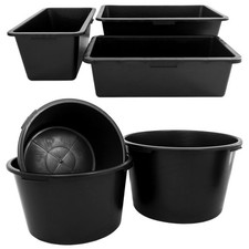 Heavy Duty Faulks Rectangular Round Multi Tub Horse,Yard Feed Water Bucket