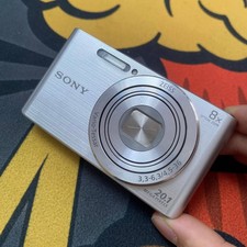 Sony DSC-W830 Cyber-Shot 20.1MP 8x zoom Digital Camera Silver English Language