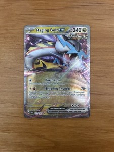 raging bolt pokemon card value PSA 9 Best Buy Exclusive Stellar Crown #111  GorillaTCG Future Pokmon ex Charge into Battle Pokemon  Raging Bolt ex
