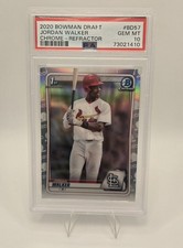 2020 Bowman Draft - Chrome Jordan Walker #BD-57 Refractor (RC) PSA 10!!