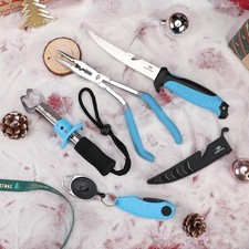 Kit Attrezzi da Pesca 4 Pezzi Rovere Muschiato - Pinza da Pesca Gancio da Pesca Multifunzione