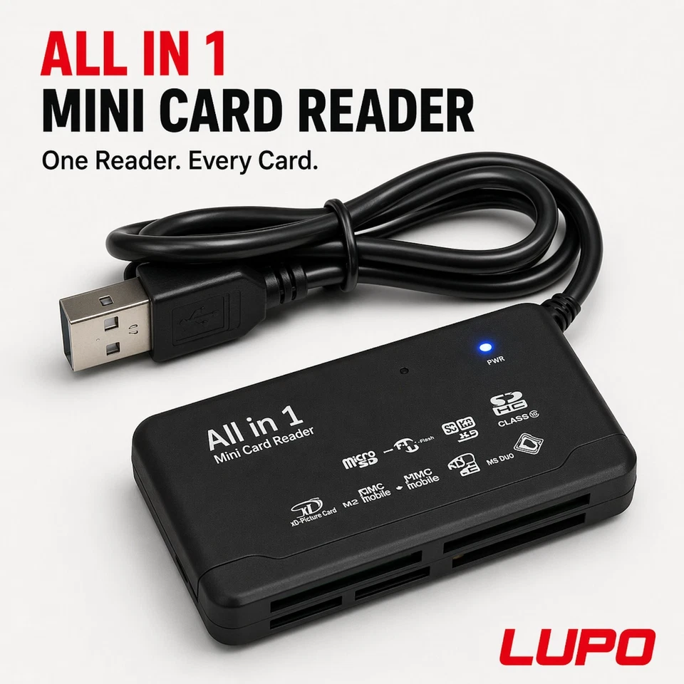 USB Memory Card Reader CF XD SD MS | Compact Flash XD Picture Card PC Mac - Image 3 of 4