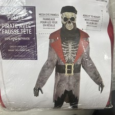 Illusion Pirate Halloween Costume Child XL 14-16 NEW HALLOWEEN 2025