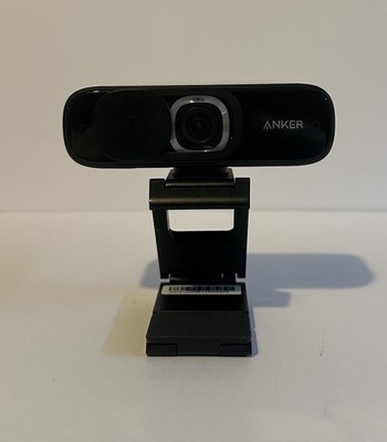Anker PowerConf C300 Black USB Webcam 1080p HD 60fps Clip-On Model A3361