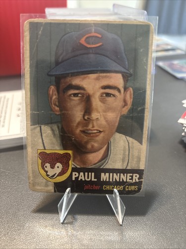 Paul Minner #92 1953 Topps card