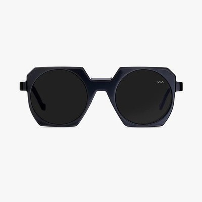 NEW Vava BL0041-BLK BLK SIL Sunglasses 50mm 100% Authentic