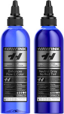 Tattoo Ink Color Mixing Solution, 2PCS Cool-Toned Shading Solution 8OZ and Color