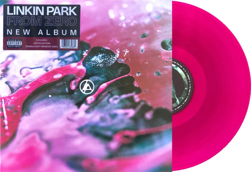 Linkin Park - FROM ZERO Ltd. Magenta Vinyl  NEU + OVP - Bild 3 von 3
