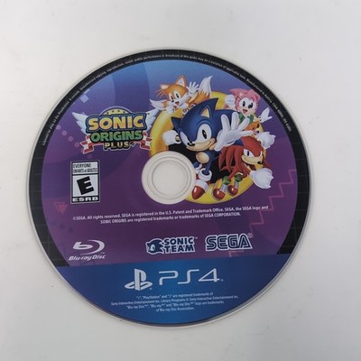 Sonic Origins Plus (Sony PlayStation 4, PS4) Disc Only Video Game