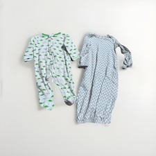 Baby Sleep Sack Pajama Lot 0-3 Month Carters Giraffe Alligator Animals