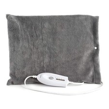 DMI Heating Pad for Pain Relief with 4 Heat Options  Moist Small, Gray