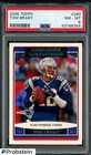 2006 Topps #280 Tom Brady New England Patriots PSA 8 NM-MT