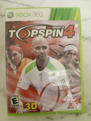 Top Spin 4 (Microsoft Xbox 360) 2K Sports Tennis Game CIB Complete w/ Manual