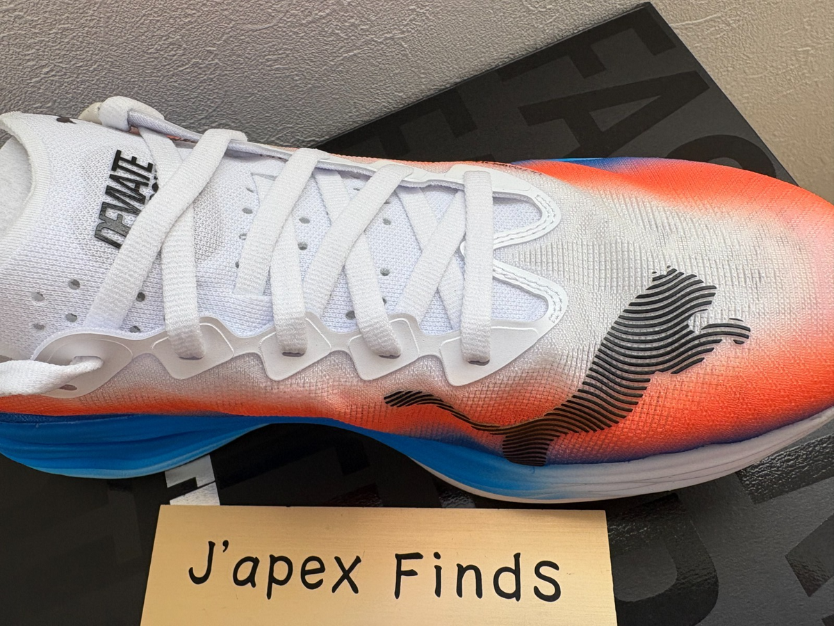 Puma Deviate Nitro Elite 3 EKIDEN Running 313420-01 White Heat