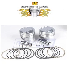 KB Cast Piston Set for 1987-1994 Harley Davidson FXLR Low Rider Custom - ev