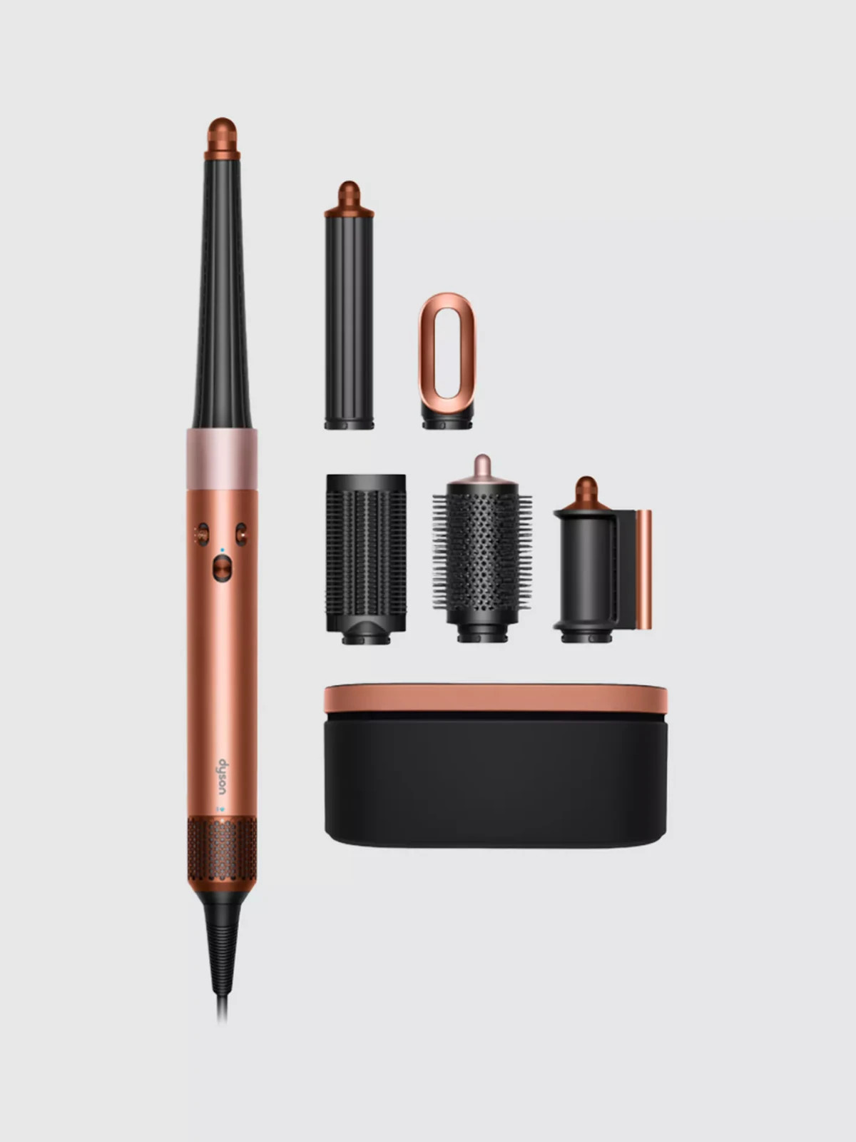 Dyson Airwrap i.d. Multi-Styler & Dryer  –Strawberry Bronze/ Pink –Bluetooth