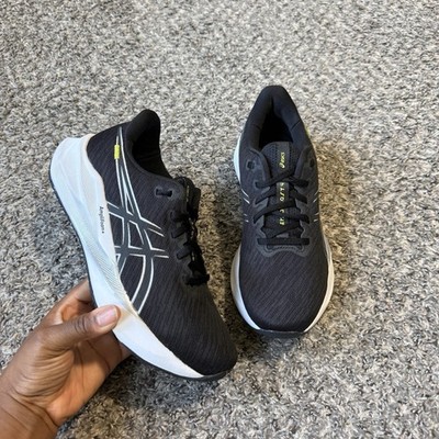Asics Womens Sneakers Versablast 4 Black Silver Shoes Size 8 Excellent
