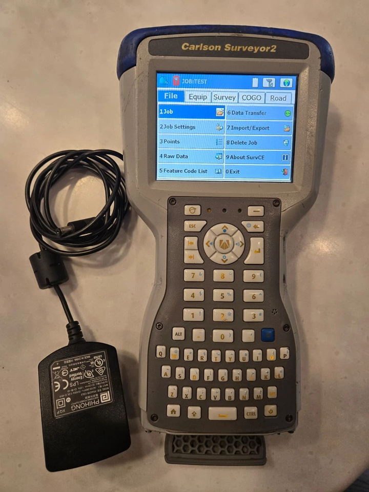 Carlson Surveyor2 Data Collector with SurvCE 6.17 with GPS, Robotics ...