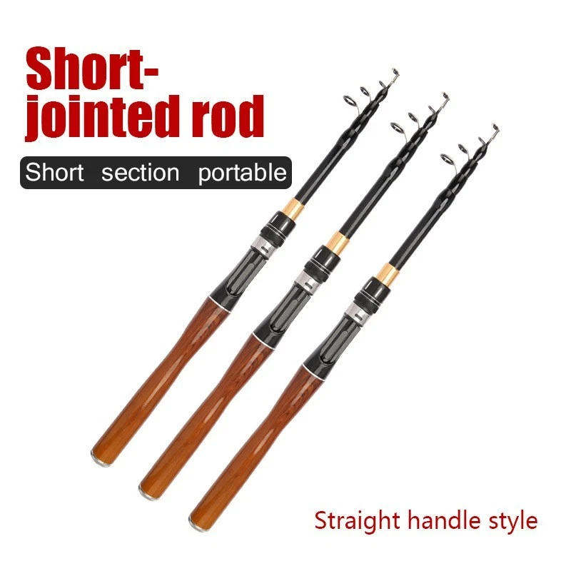 Telescopic Beach Fishing Rod Glass Fiber 1.6 1.8 2.1 2.4 Meter Lengths