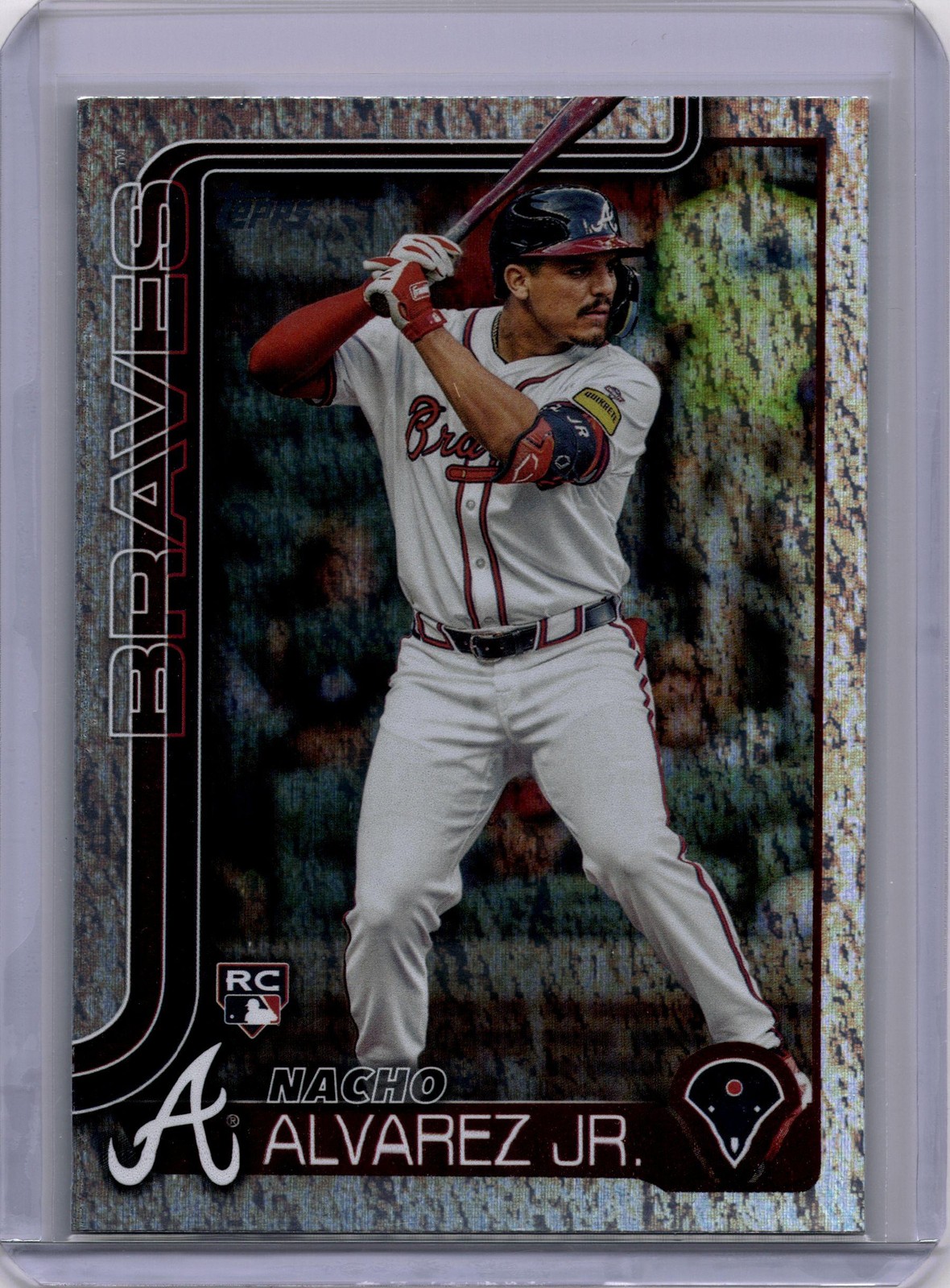 2025 Topps #223 Nacho Alvarez Jr. Holo Foil
