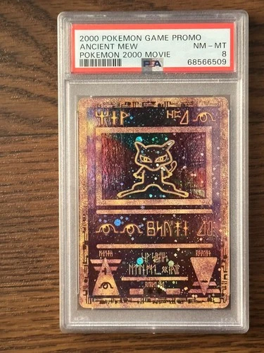 Pokemon Ancient Mew Movie Promo PSA 8 Certification # 68566509