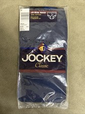 Vintage 2000 NOS JOCKEY CLASSIC Mens size 32 Navy Low Rise Brief  61683