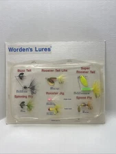 Yakima Bait Worden’s Lures Mixed Lot Fishing Lure/Jig Salesman Sample