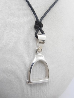Cozzi Gioielli 925 Sterling Silver Horse Pendant Charm Unisex