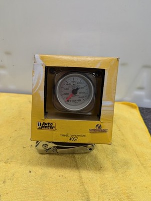 NOS - Auto Meter 4957 2-5/8'' Sport-Comp Ultra-Light II Trans Temp Gauge 