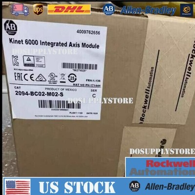 ~ Allen Bradley 2094-BC02-M02-S Kinetix 6000 15kW/15A Axis Module US Free Tax