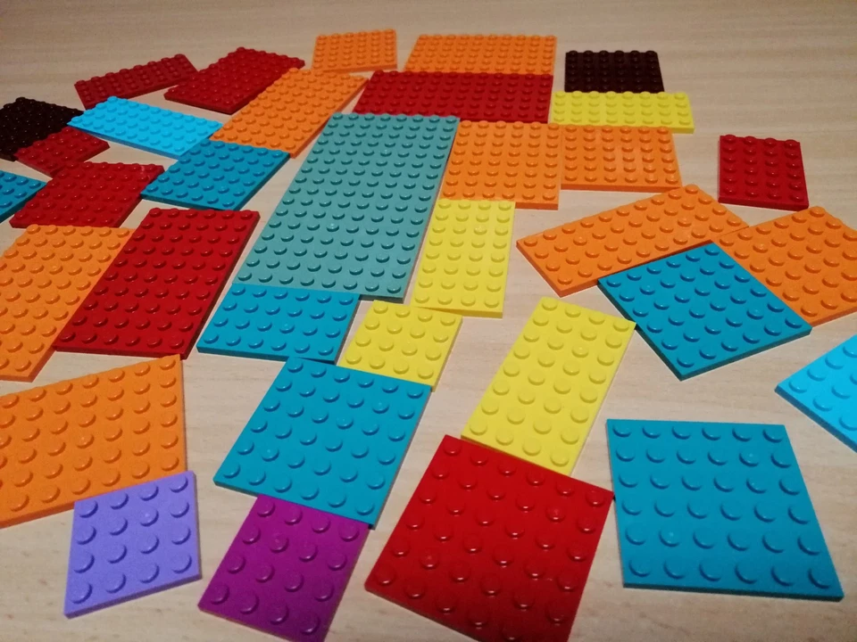 LEGO MINECRAFT Konvolut Platten / Bauplatten bunt / Creator CITY Sammlung - Bild 3 von 4