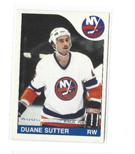 1985-86 O-Pee-Chee #227 Duane Sutter NMMT