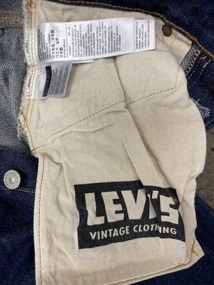 Levi's Vtg Clothing 1937 Denim Jeans Buckle Back Selvedge 32x32