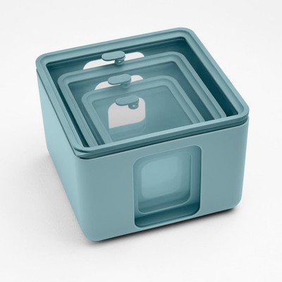 Blim Plus Peek Box Combo Frame 3 Piece Teal Color Airtight Containers