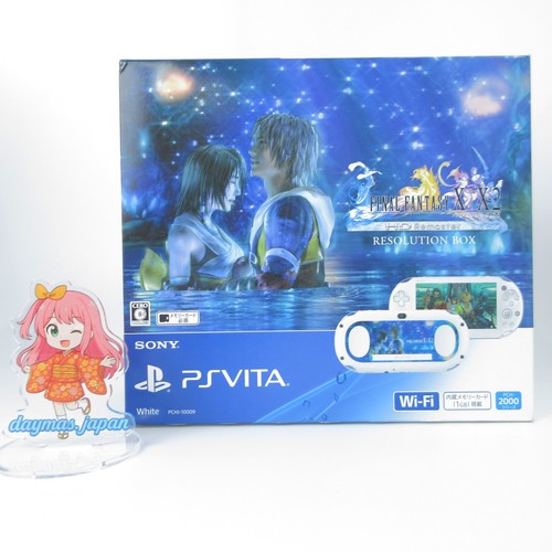 【New】Sony PS Vita PCH-2000 FINAL FANTASY X/X2 Wi-Fi Model Console #DEN21214/01 - Picture 1 of 4
